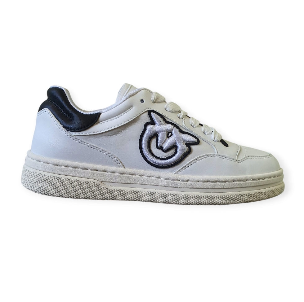 Pinko SS0078 PO01 Mandy11 sneaker calf leat white-black